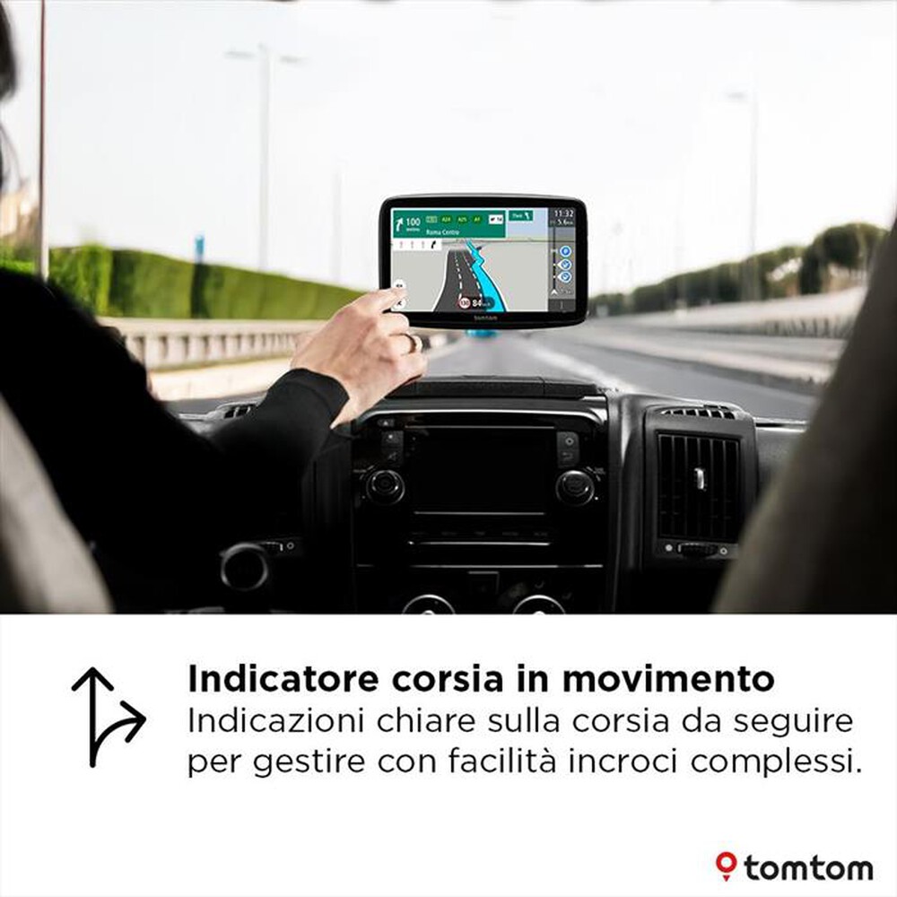 "TOM TOM - GO CAMPER TOUR 2A GENERAZIONE-Nero"