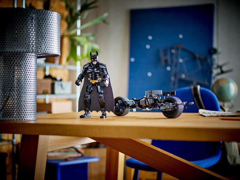 Immagine del prodotto LEGO - Personaggio costruibile di Batman con BatPod-76273-Multicolore