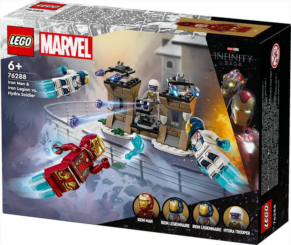 Immagine del prodotto LEGO - Iron Man e Legione di ferro vs Soldato Hydra 76288