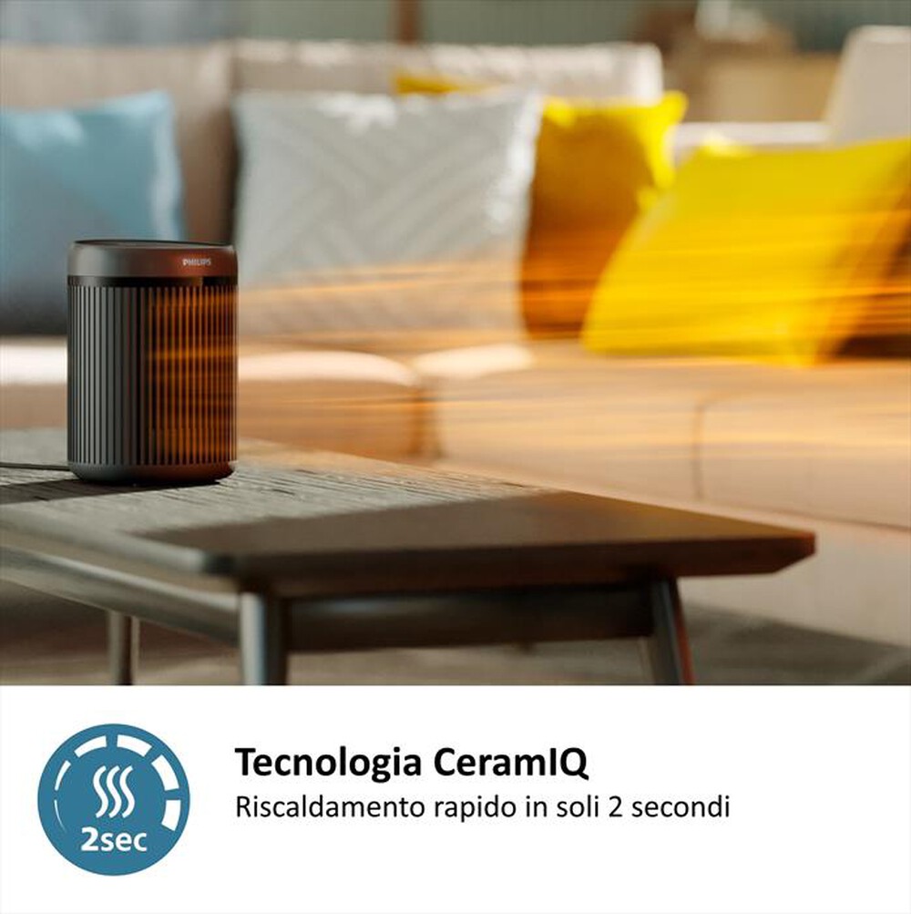 Immagine del prodotto PHILIPS - Termoventilatore SERIE 2000 CX2120/01-Nero