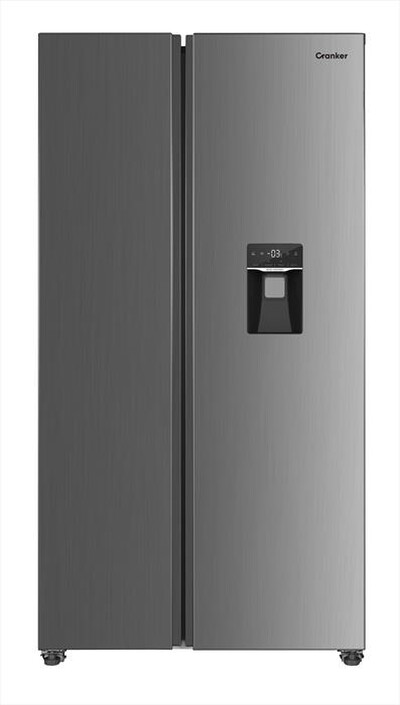 CRANKER - Frigorifero side by side CRSBS600NFX ClasseF 439lt-INOX