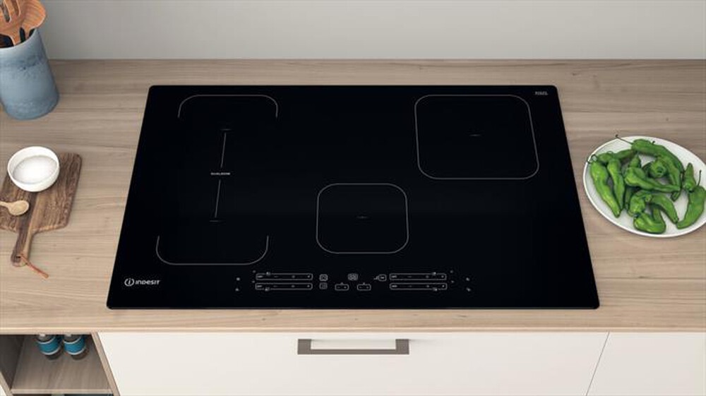Immagine del prodotto INDESIT - Piano cottura induzione IB 21B77 NE 77 cm-Nero