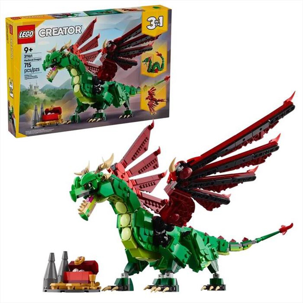Immagine del prodotto LEGO - CREATOR Drago medievale - 31161-Multicolore