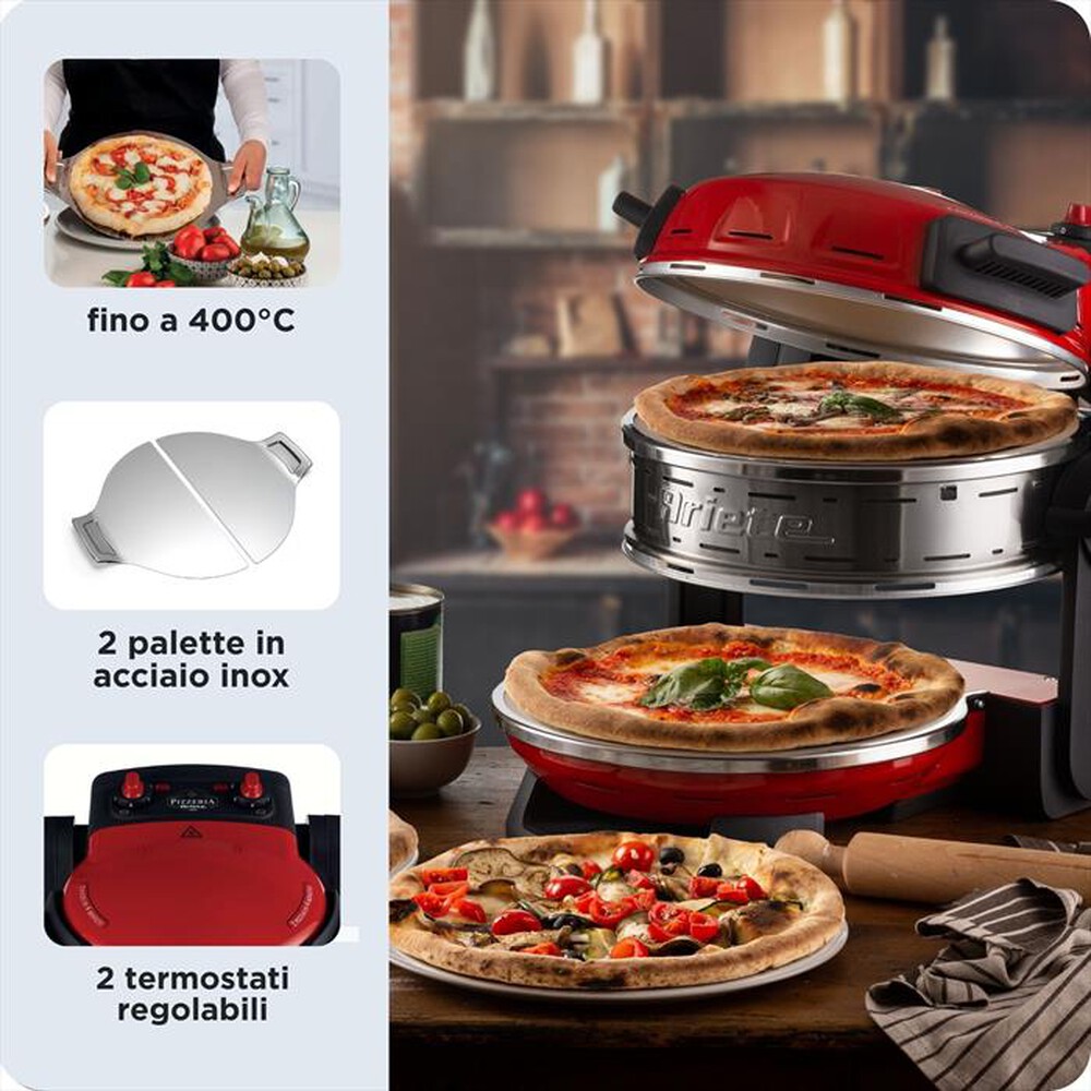 Immagine del prodotto ARIETE - Forno Pizzeria Rosso Doppio-rosso