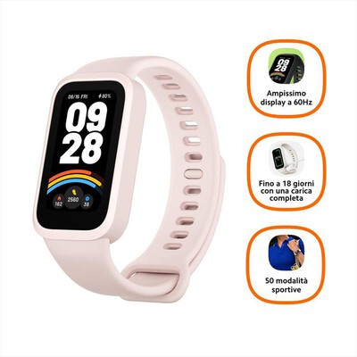 XIAOMI - SMART BAND 9 ACTIVE-Pink