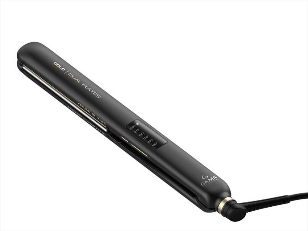 "GAMA - Piastra per capelli GOLD LED DUAL PLATES"