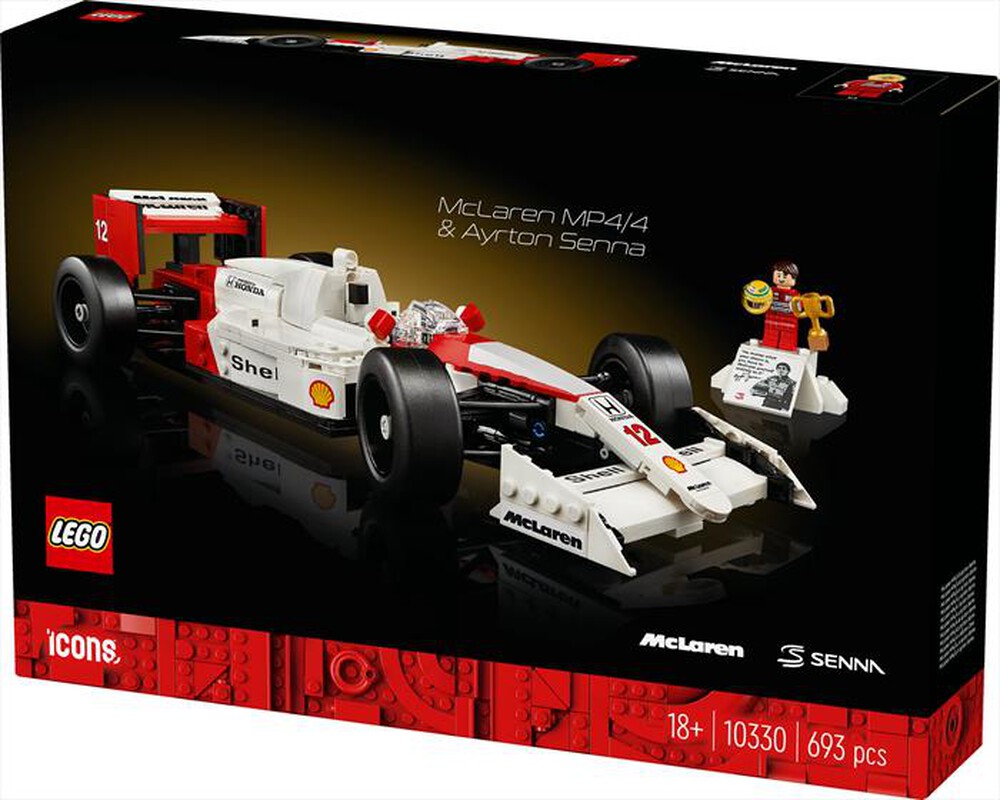 Immagine del prodotto LEGO - ICONS McLaren MP4/4 e Ayrton Senna - 10330