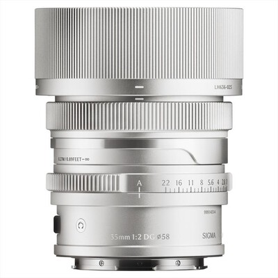 SIGMA - Obiettivo 35mm - F2 DG Contemporary L-Mount-Silver