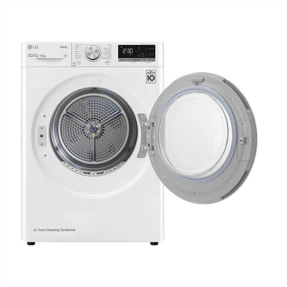 "LG - Asciugatrice RH10V9AV4W - 10 Kg - A+++-Bianco"