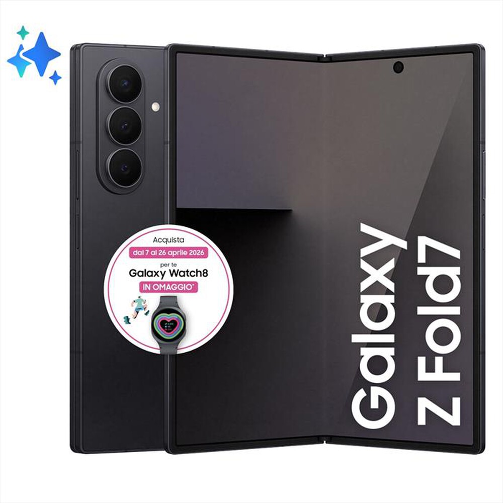 Immagine del prodotto SAMSUNG - Galaxy Z Fold7 12+1TB-Jet Black