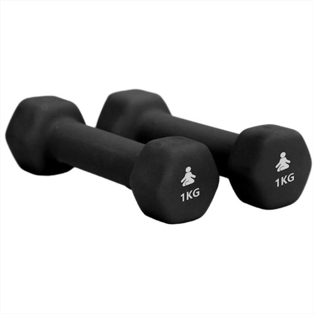 Immagine del prodotto FITPADDY - MANUBRI DUMBBELL 1 KG - 2 PEZZI-nero