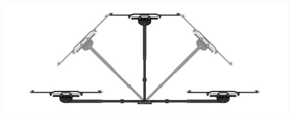 "MELICONI - Supporto TV SLIMSTYLE PLUS 400 SDR-Nero"