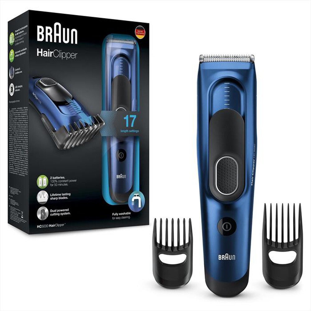 "BRAUN - HC5030-Blu/Nero"