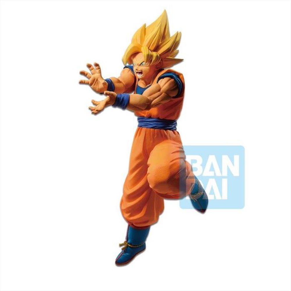 "BANPRESTO - DRAGONBALL Z ANDROID BATTLE SUPER SAIYAN SON GOKU-ARANCIONE"