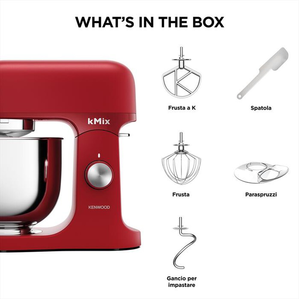 Immagine del prodotto KENWOOD. - Planetaria kMix KMX751ARD-Rosso