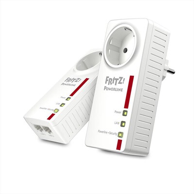 FRITZ! - FRITZ!POWERLINE 1220E SET-Bianco