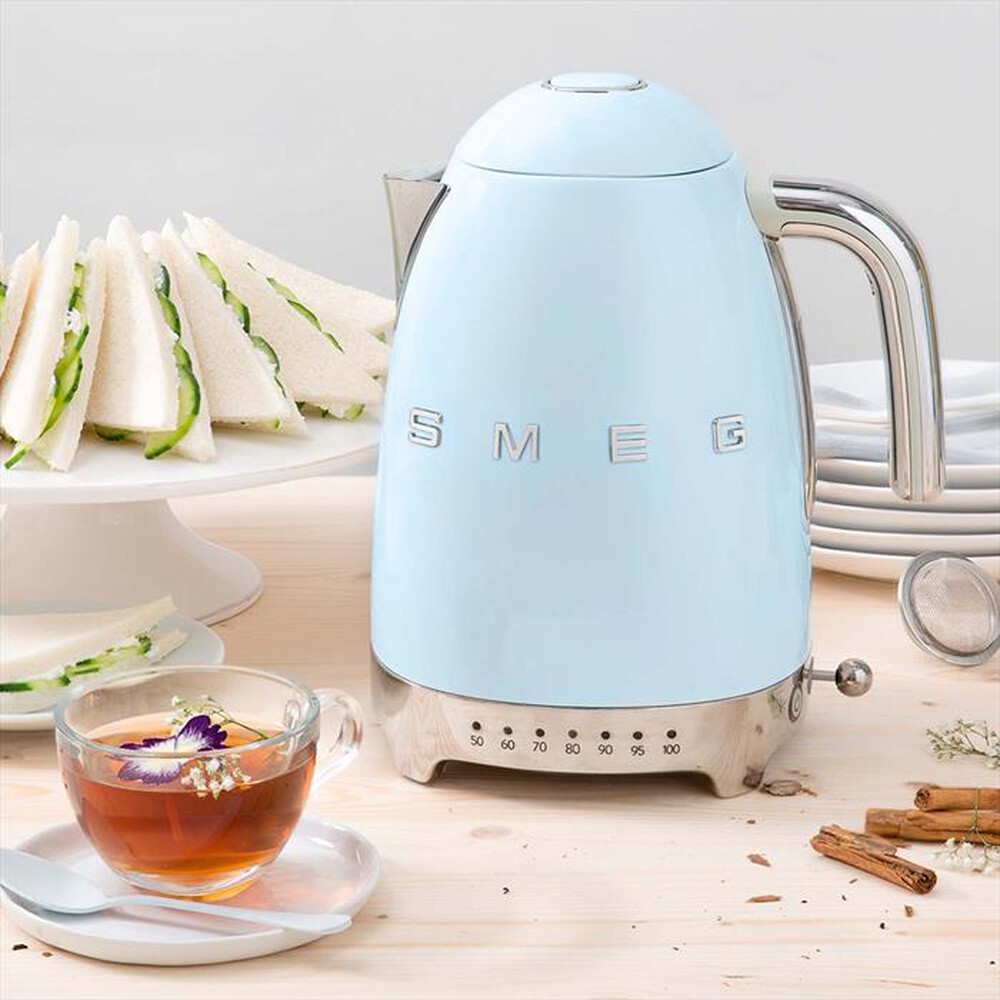"SMEG - Bollitore a più Temperature 50's Style – KLF04PBEU-AZZURRO"