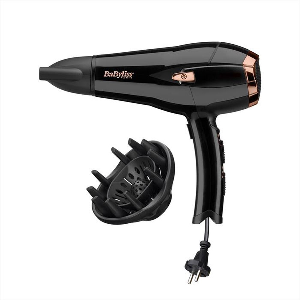 "BABYLISS - D373E-Nero/Bronzo"