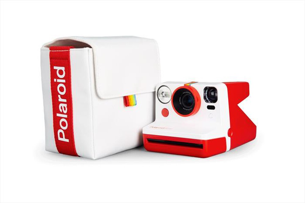 "POLAROID - Custodia NOW BAG per macchina compatta-White/Red"
