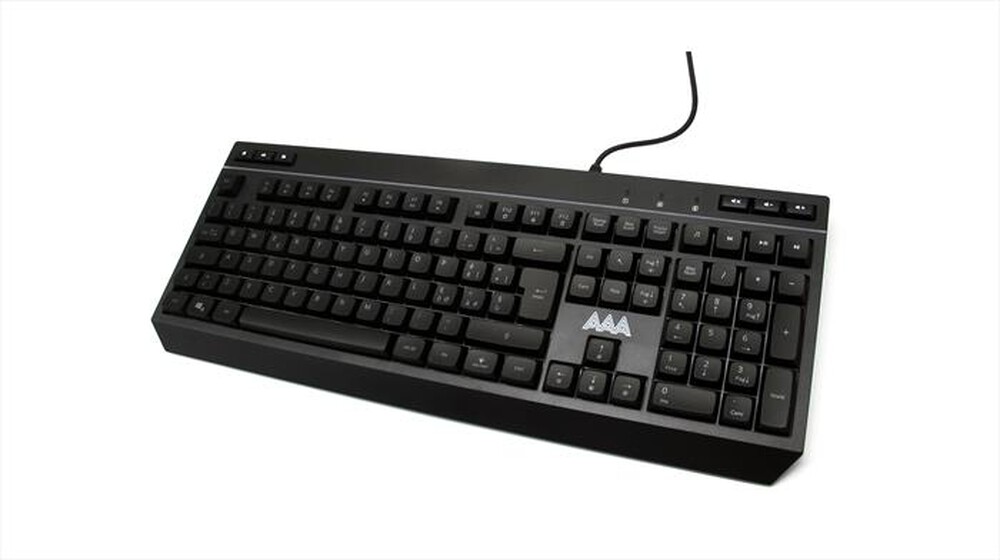 "AAAMAZE - TASTIERA RAINBOW GAMING AMGT0011-NERO"