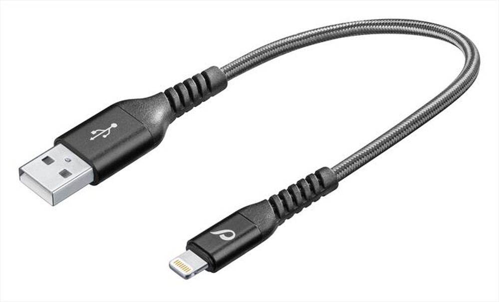 "CELLULARLINE - TETRACABMFI15CMK Cavo Dati-EXTREME CABLE-Lightning-Nero"