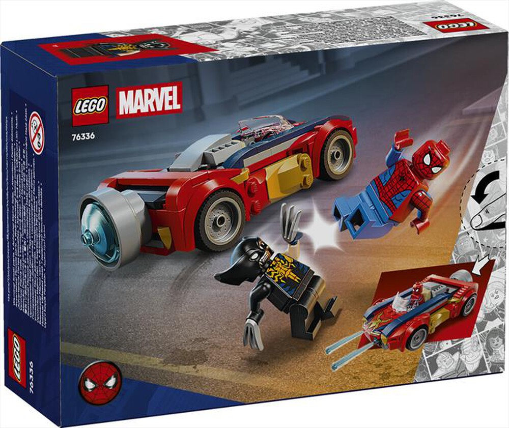 Immagine del prodotto LEGO - MARVEL AUTO SPIDERMAN VS VENOMIZED WOLVERINE 76336-Multicolore