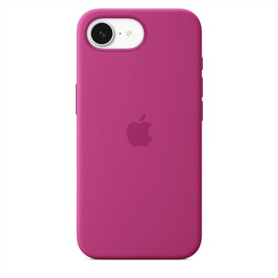 APPLE - Custodia in silicone per iPhone 16e-Fucsia