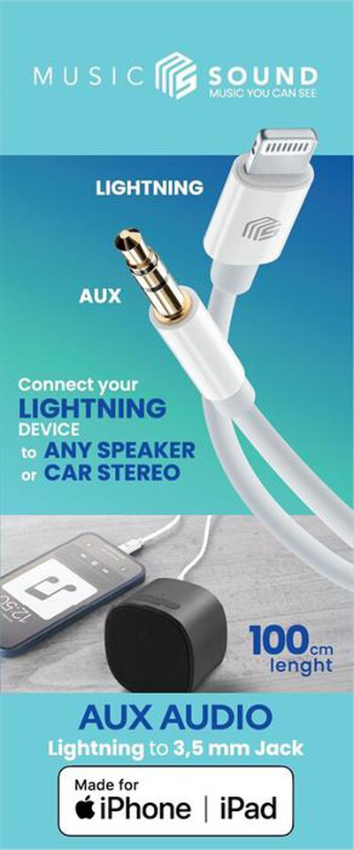 CELLULARLINE - AUXAUDIOMFIMSW-Bianco