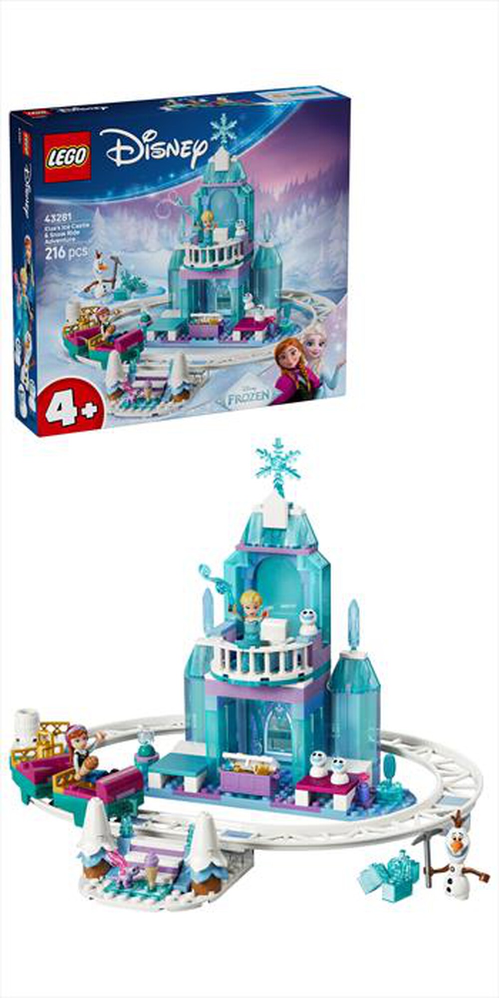 Immagine del prodotto LEGO - DISNEY Castello di ghiaccio di Elsa - 43281