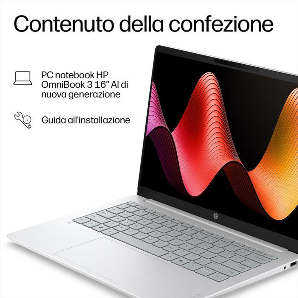 Immagine del prodotto HP - Notebook OMNIBOOK 3 16-BU0002NLX-Glacier Silver