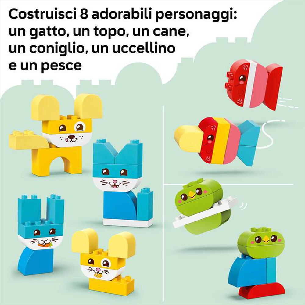 Immagine del prodotto LEGO - DUPLO Animali domestici creativi 3 in 1 - 10477