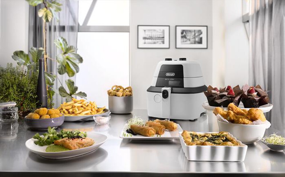 "DE LONGHI - FH2133.W-Bianco e nero"