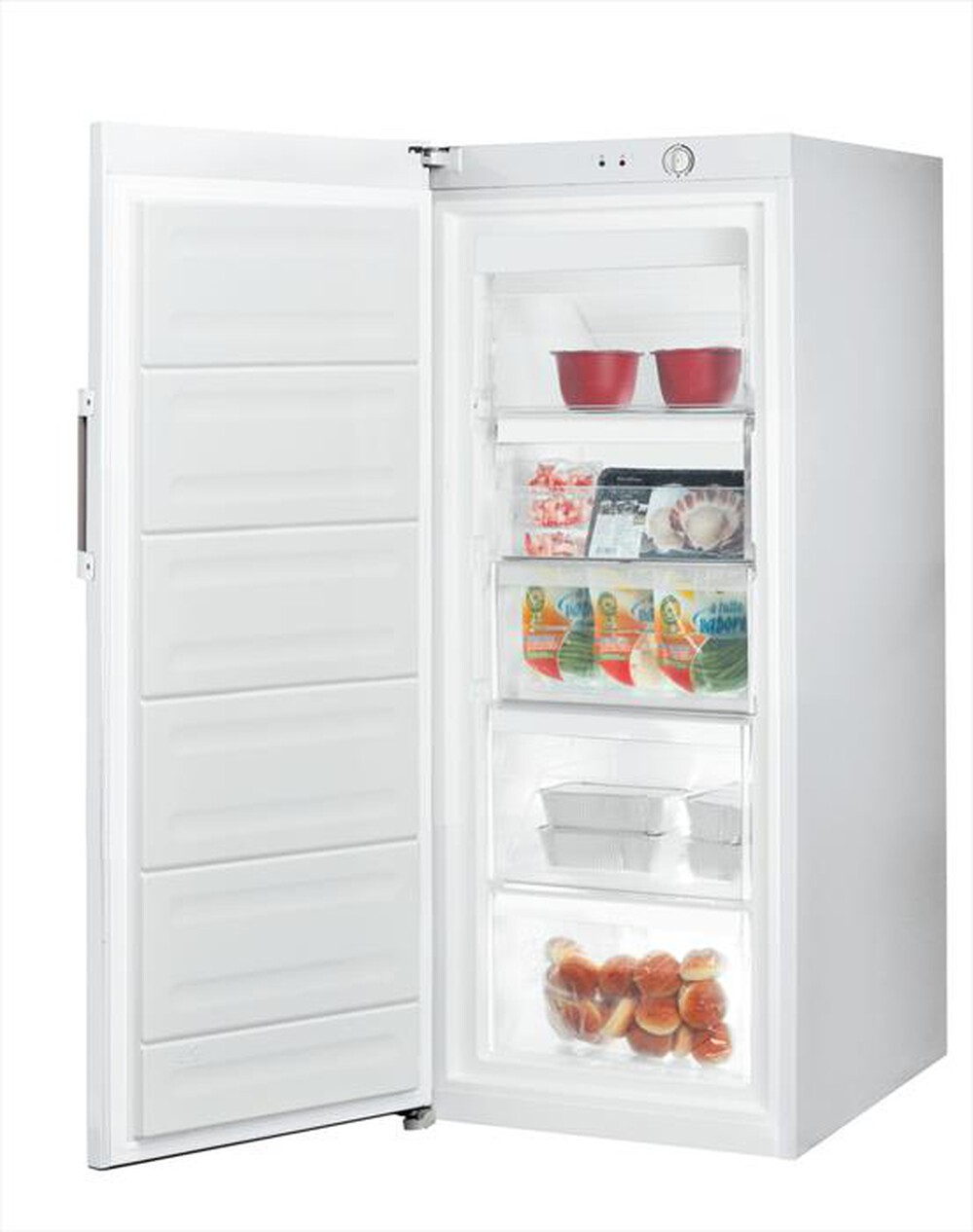 Immagine del prodotto INDESIT - Congelatore verticale UI4 2 W Classe E 186 lt-Bianco
