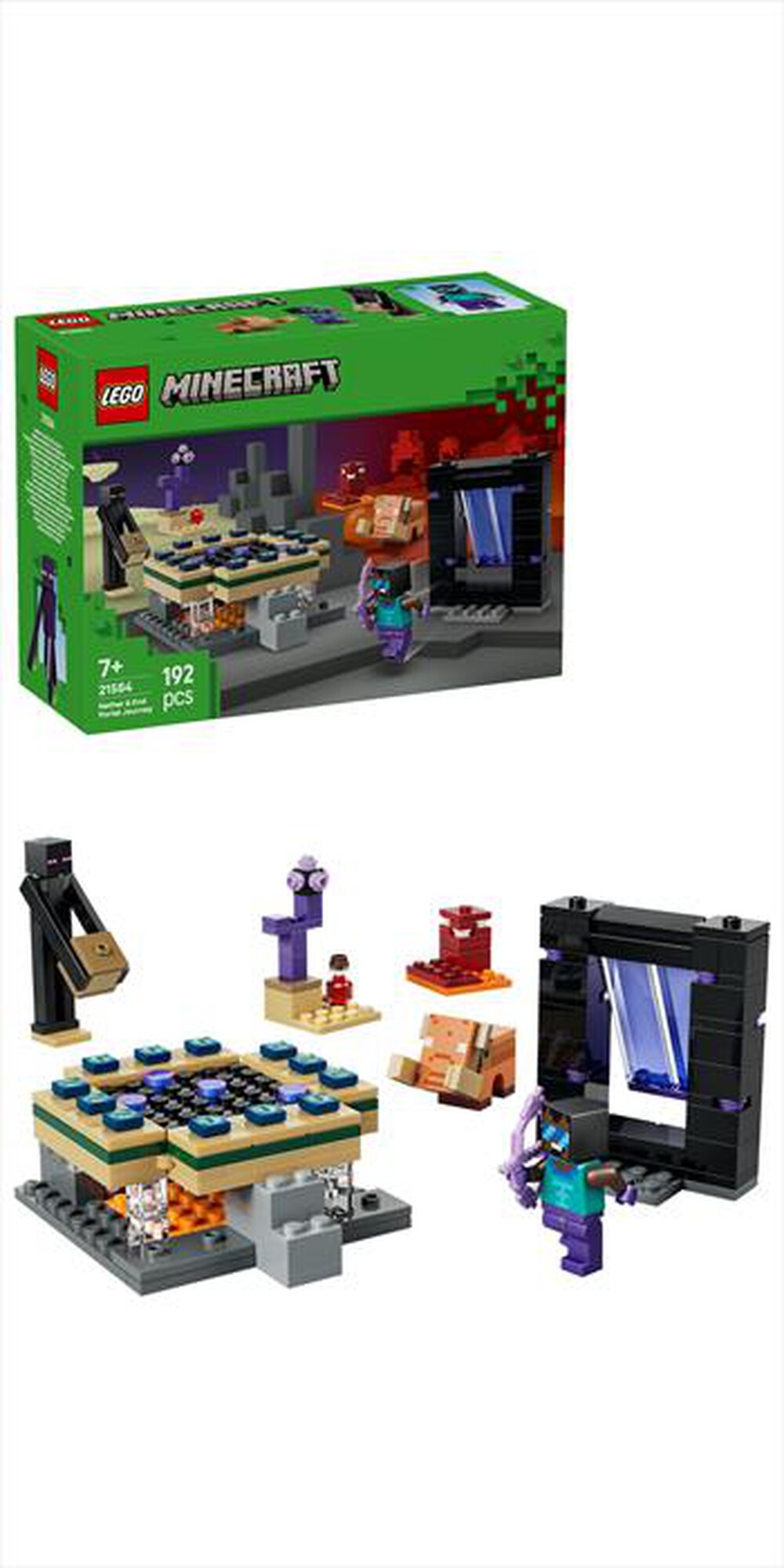 Immagine del prodotto LEGO - MINECRAFT Viaggio nel Portale del Nether - 21584