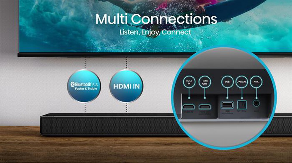 Immagine del prodotto HISENSE - SoundBar AX5125H-NERO