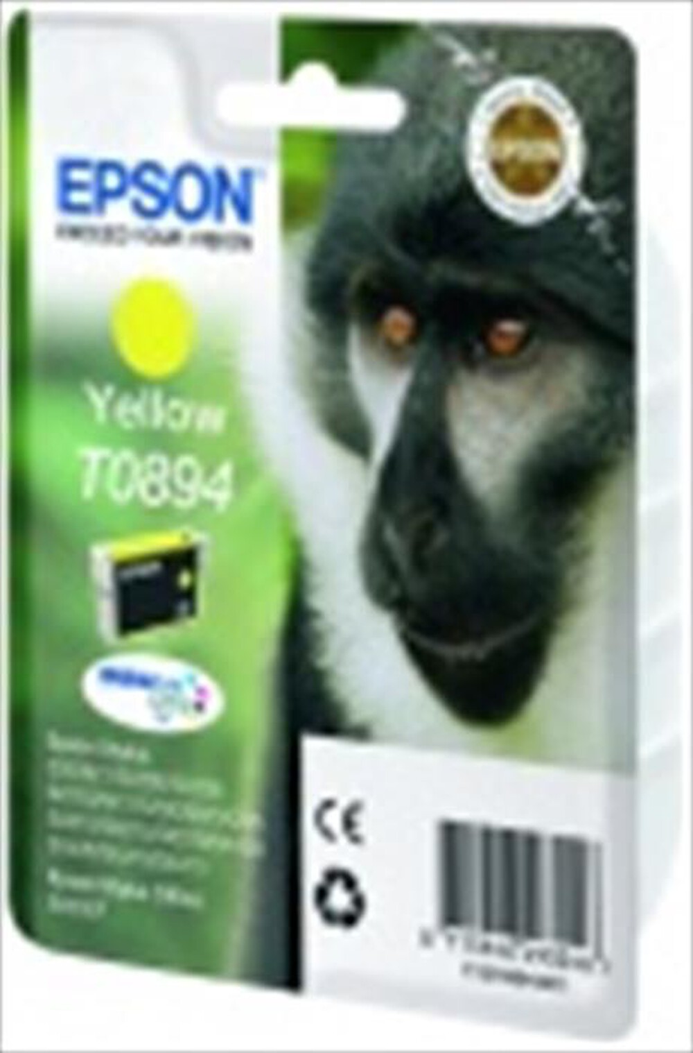 Immagine del prodotto EPSON - Cartuccia inchiostro giallo C13T08944021-Giallo