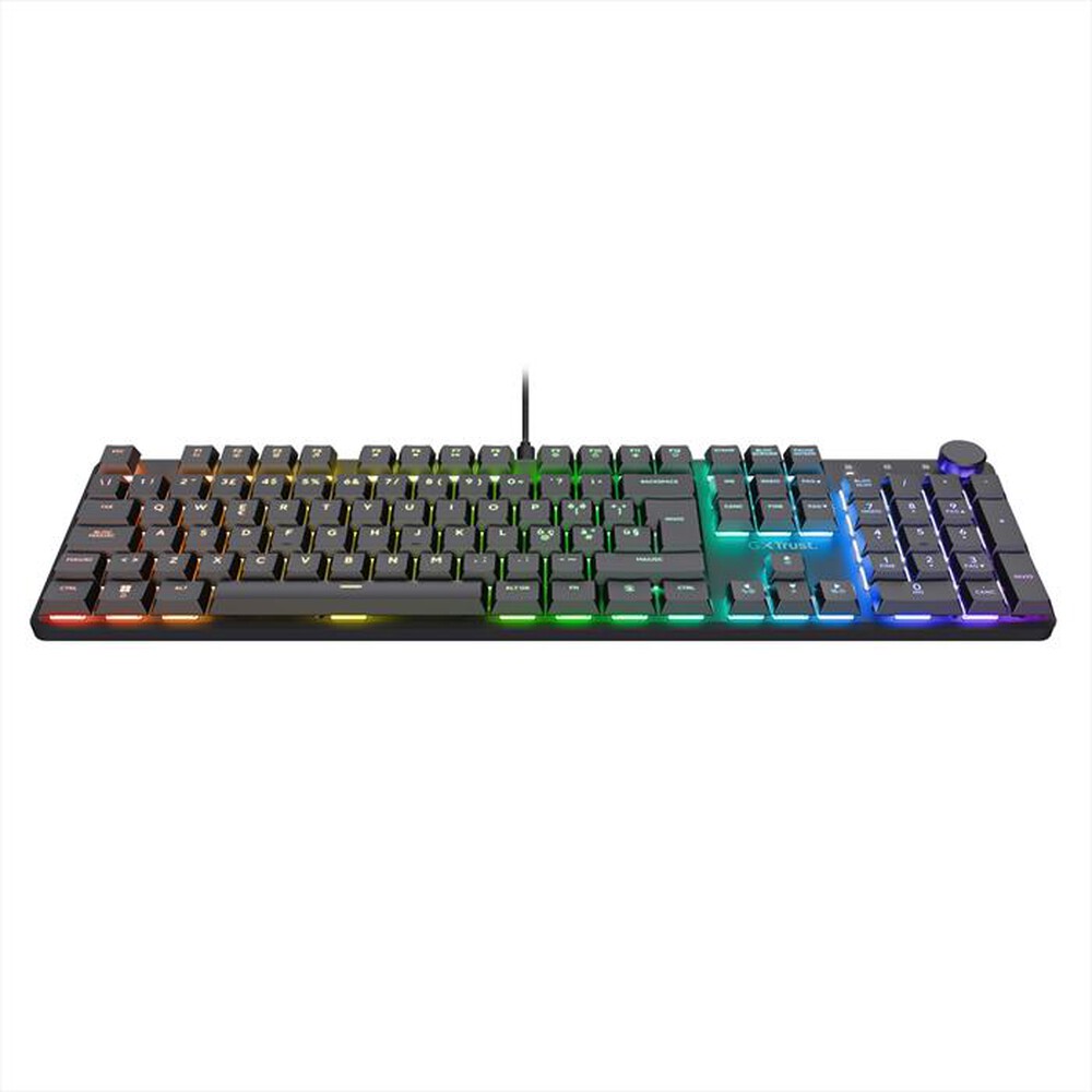 "TRUST - GXT866 TORIX MECHANICAL KEYBOARD IT-Black/RGB"