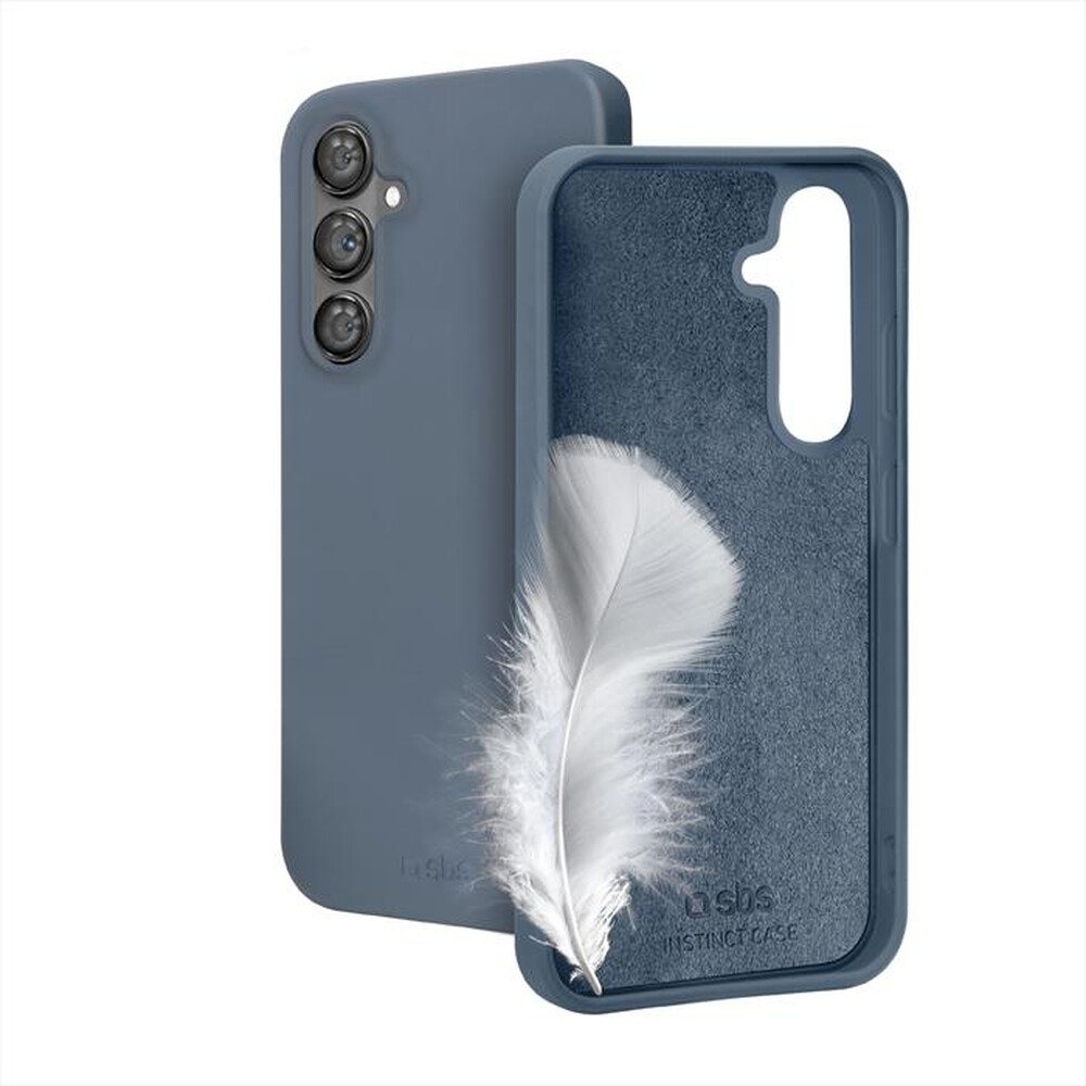 "SBS - Cover TEINSTSAA55B per Samsung A55-Blu"
