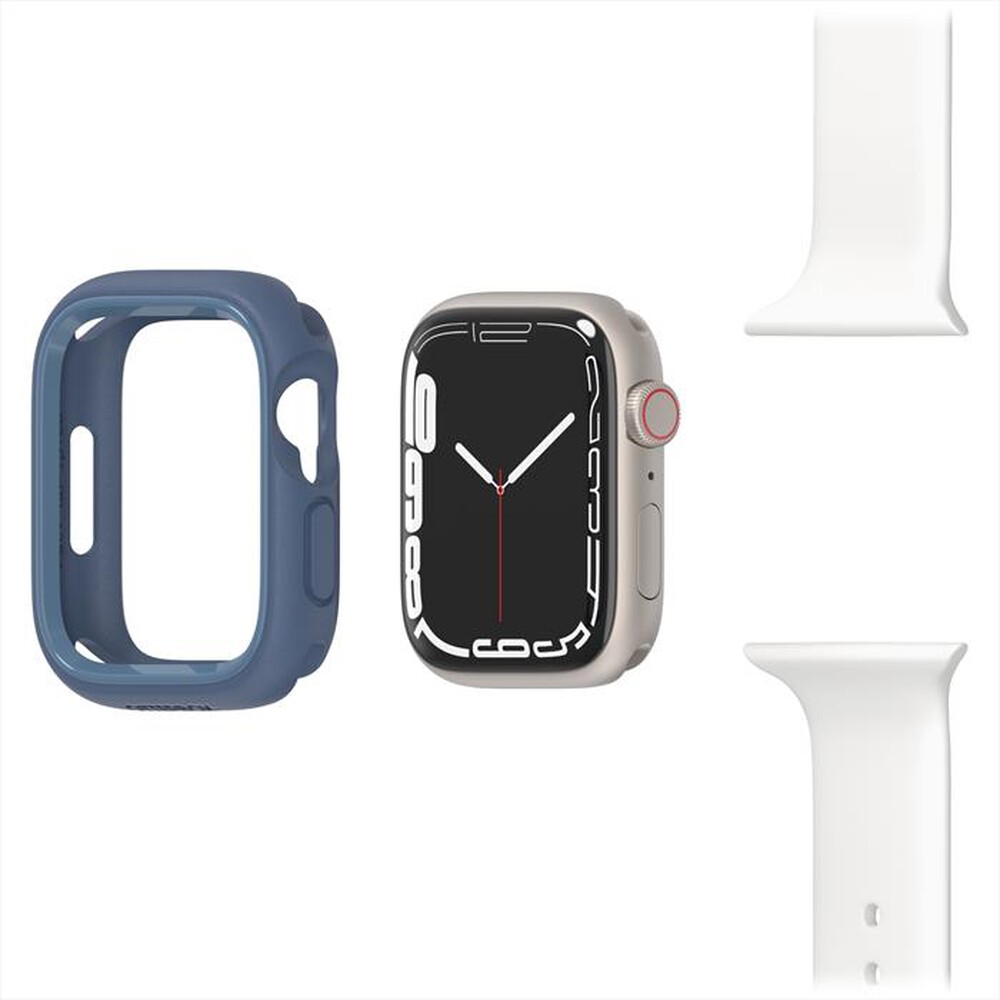 "OTTERBOX - EXO EDGE CUSTODIA PER APPLE WATCH SERIE 9/8/7 41MM-Blu"