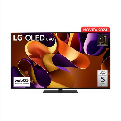 LG - Smart TV OLED evo 4K 55" Serie G4S OLED55G46LS-Argento