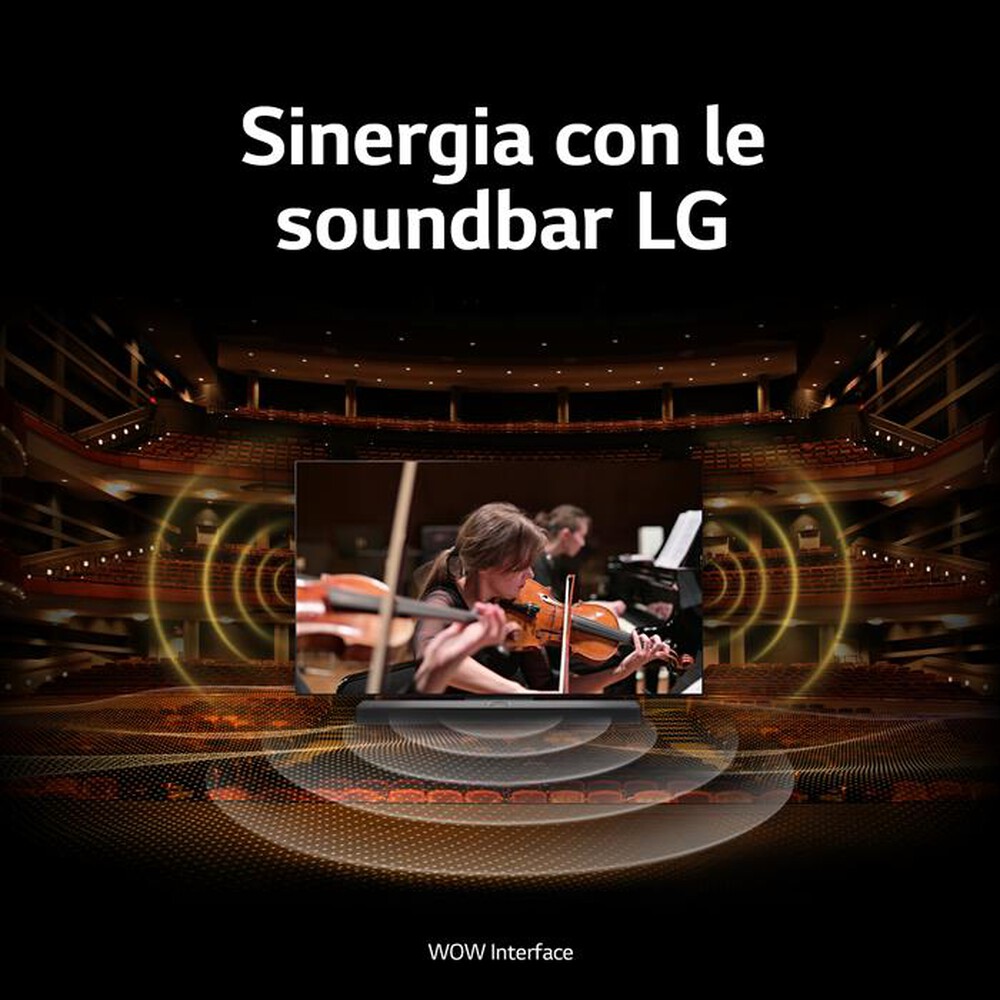 Immagine del prodotto LG - Smart TV QNED MINI LED Serie 77 4K 65" 65QNED776RB-Essence Graphite