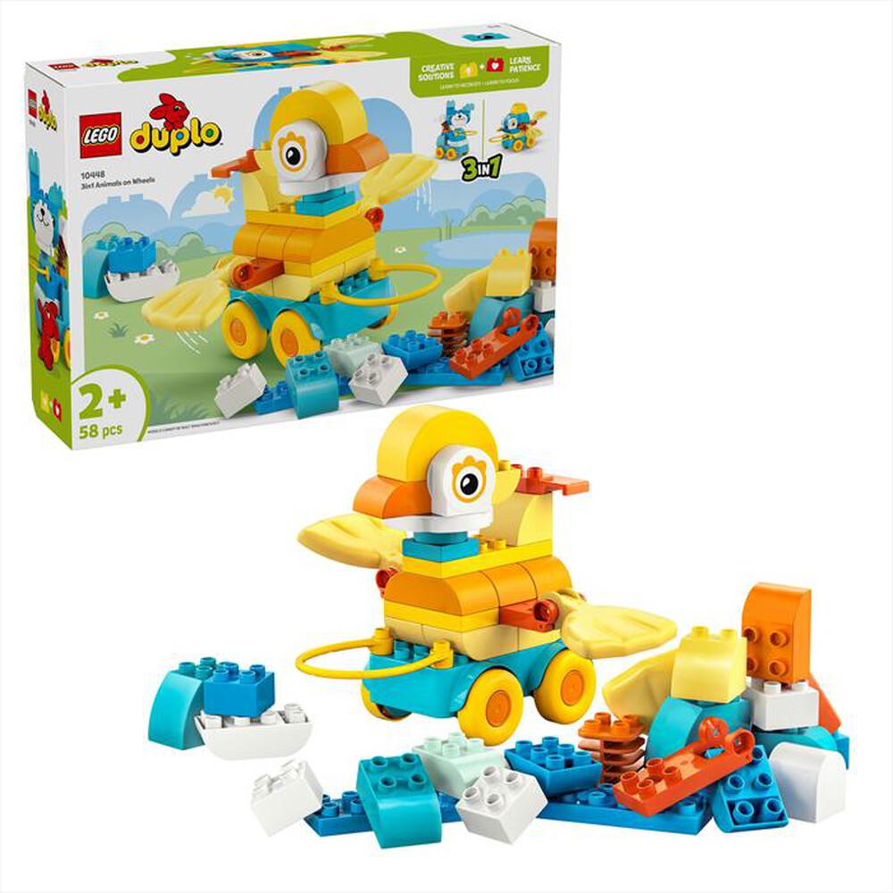 "LEGO - ANIMALI SU RUOTE 3 IN 1-,"