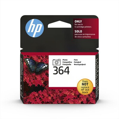 HP - HP 364 nero fotografico-Nero Fotografico