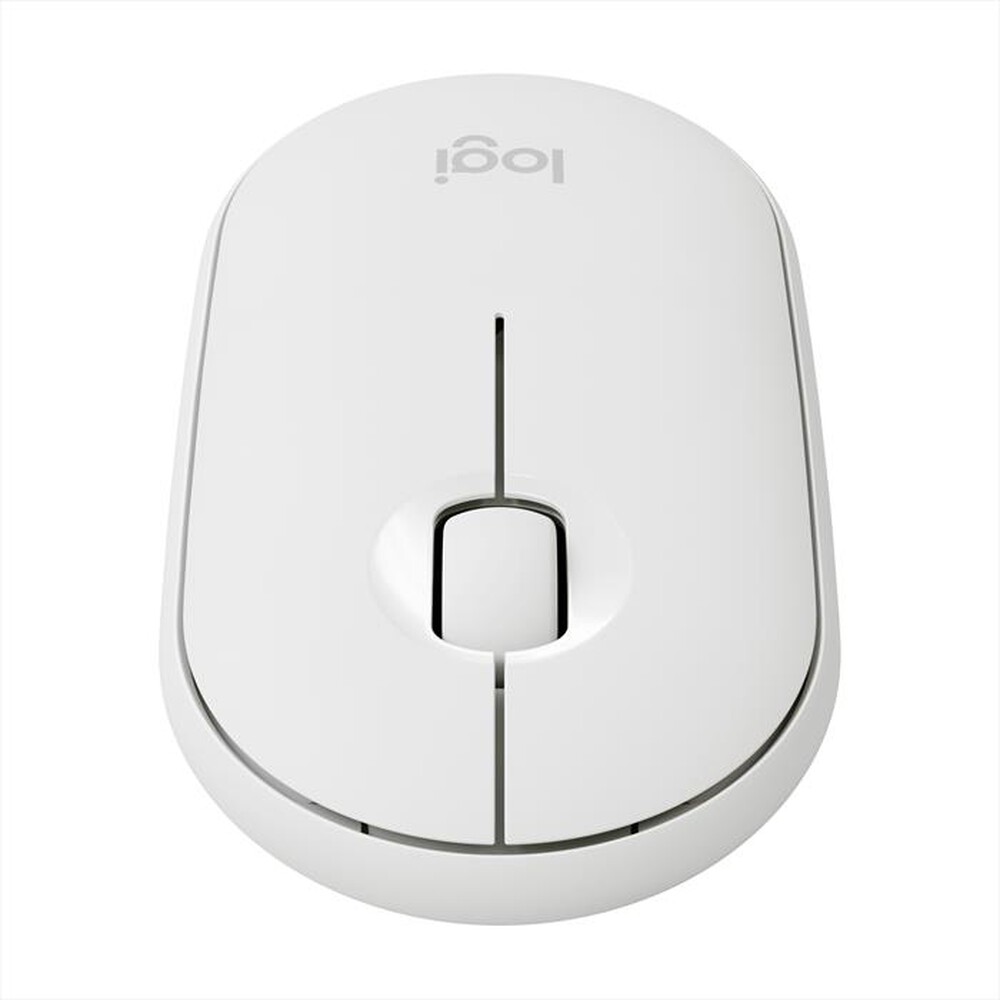 "LOGITECH - M350 Pebble Wireless Mouse 2-OffWhite"