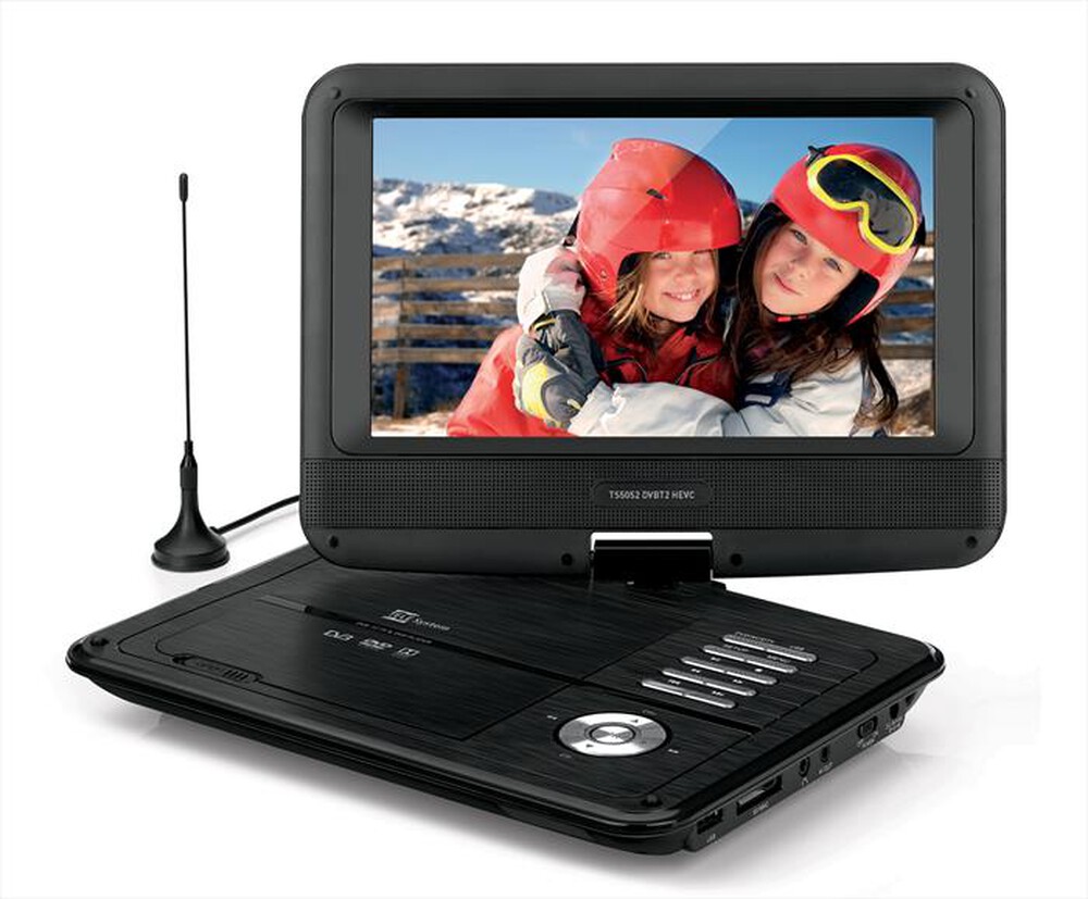"TELESYSTEM - TS5052 T2 HEVC-BLACK"