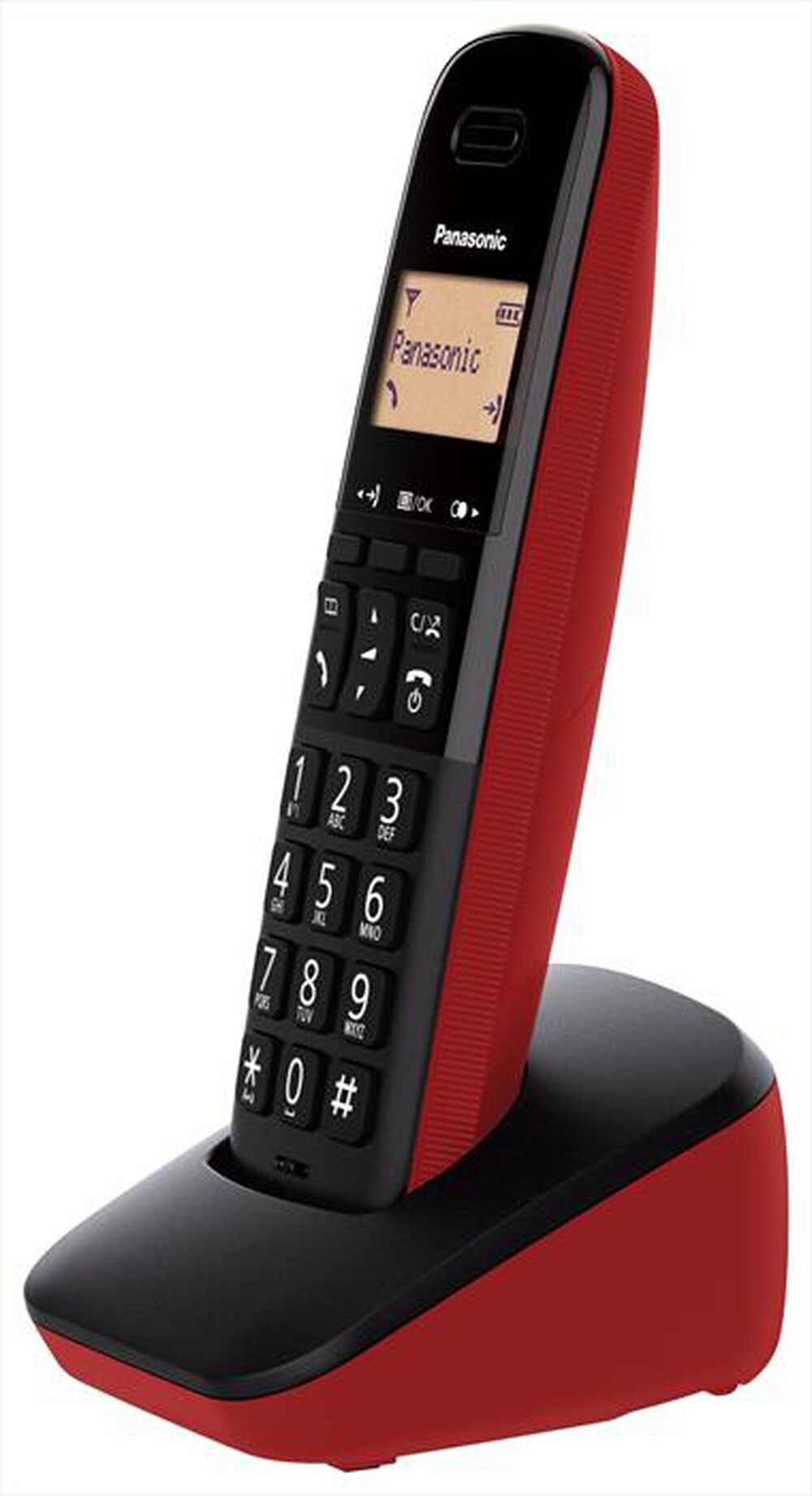 "PANASONIC - KX-TGB610JTR-rosso"