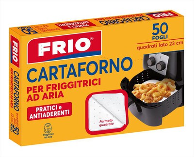 LAVATELLI - FRIO CARTA FORNO PER FRIGGITRICI AD ARIA 50 FOGLI
