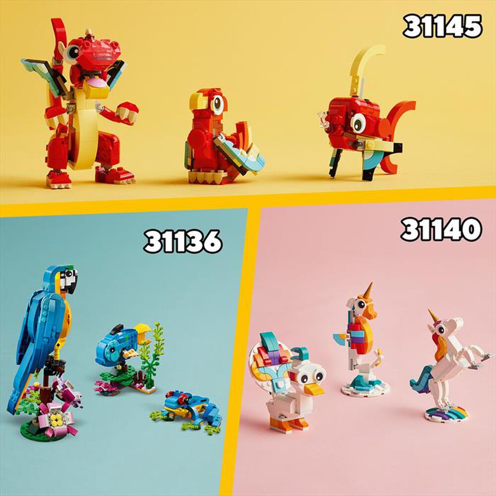 Immagine del prodotto LEGO - CREATOR Drago rosso 31145