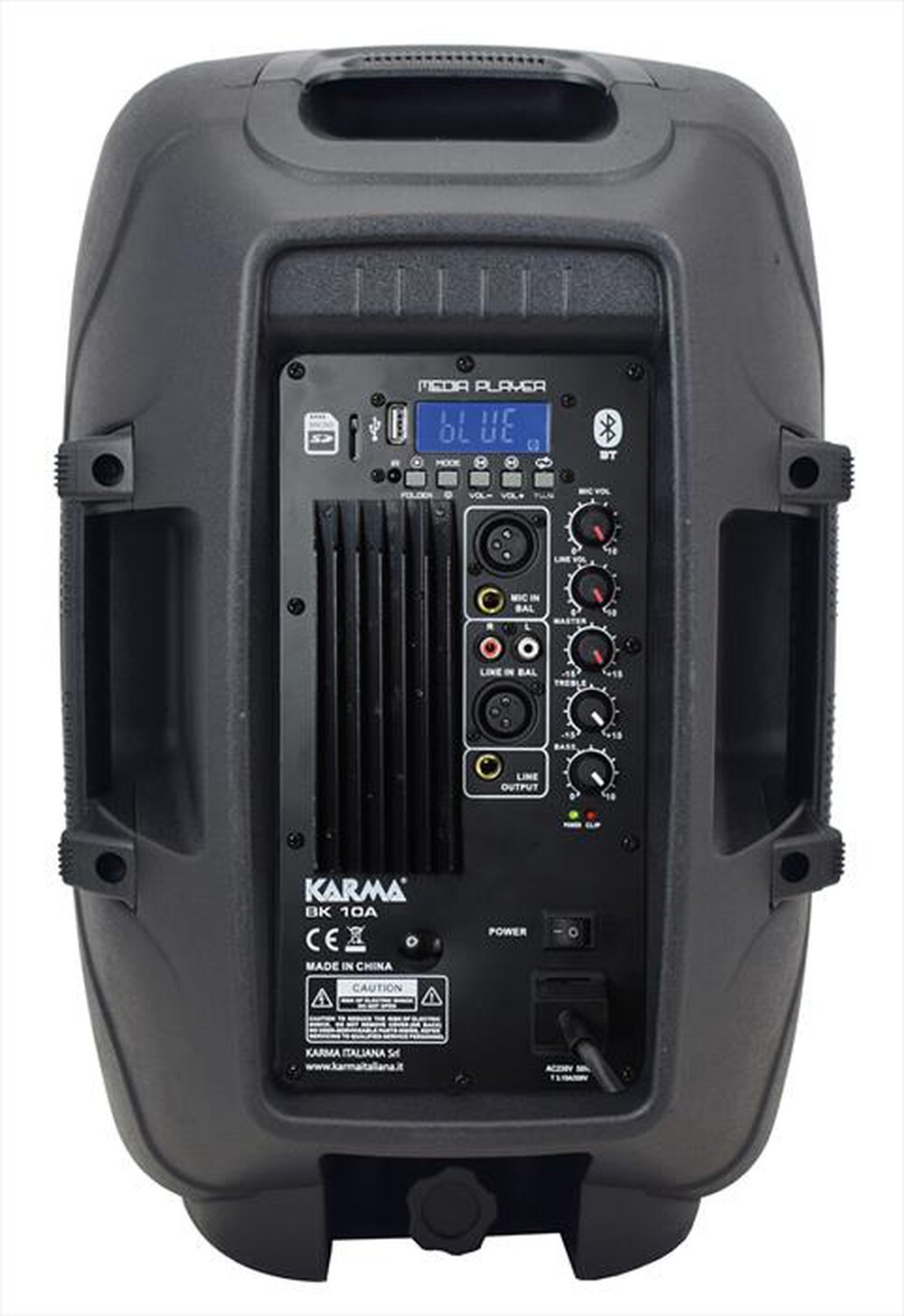 "KARMA - Diffusore amplificato BK 10A-Nero"