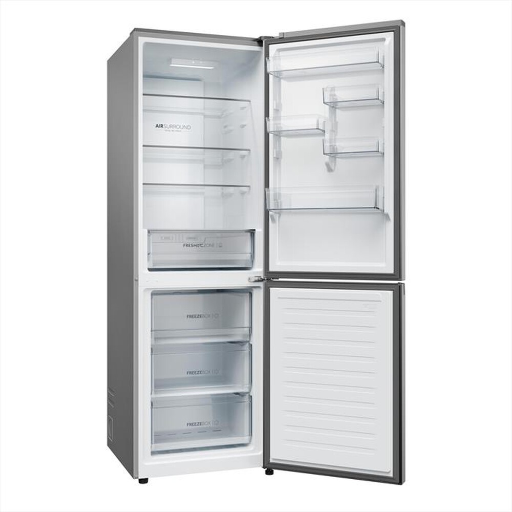 Immagine del prodotto HAIER - Frigorifero combinato HDPR1618ANPD Classe A 355lt-Acciaio inox